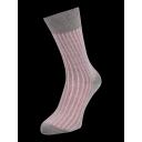 Falke Shadow Midcalf Socks - Grey/Rose Pink Small
