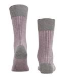 Falke Shadow Midcalf Socks - Grey/Rose Pink Small