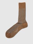 Falke Striped Shadow Socks - Brown - 41-42