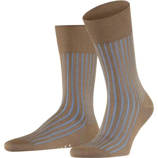 Falke Striped Shadow Socks - Brown - 43-44
