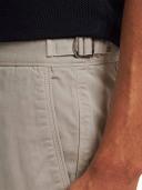 Fallon Stretch-cotton - Seal Grey Tailored Fit Stretch-cotton Chinos