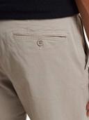 Fallon Stretch-cotton - Seal Grey Tailored Fit Stretch-cotton Chinos