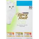 Fancy Feast Gourmet Cat Food, Poultry & Beef, Classic Pate Collection, 30 Pack - 30 pack, 3 oz cans