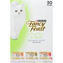 Fancy Feast Gourmet Cat Food, Poultry & Beef, Classic Pate Collection, 30 Pack - 30 pack, 3 oz cans