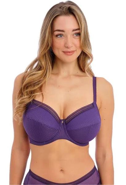 Fantasie Fusion Full Cup Side Support Bra Purple | FL3091BLY | Poinsettia - 32FF Blackberry