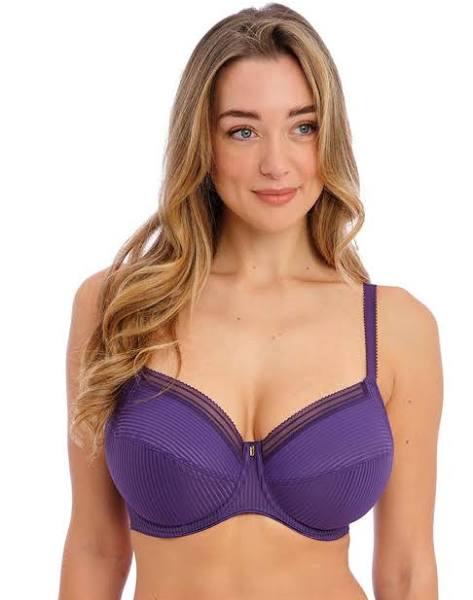 Fantasie Fusion Underwired Full Cup Side Support Bra - Blackberry - 12GG