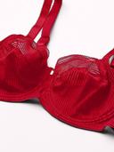 Fantasie Fusion Underwired Full Cup Side Support Bra - Red - 12H Red