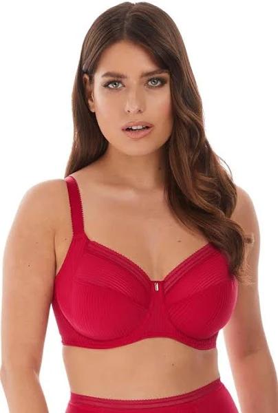Fantasie Fusion Underwired Full Cup Side Support Bra - Red - 14H Red