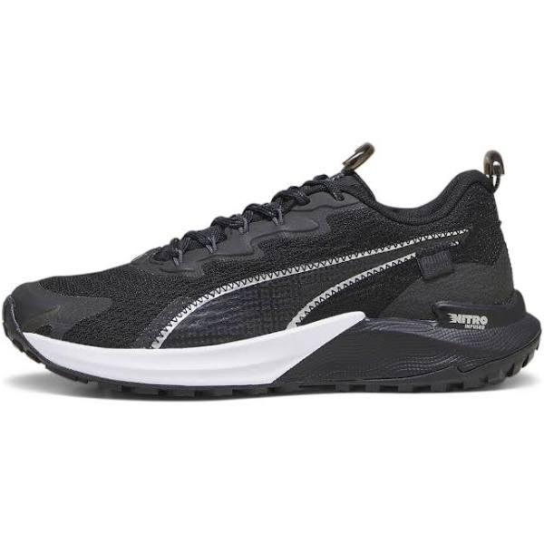 Fast-Trac Nitro 2 Women's Running Shoes in Black/Silver, Size 7 by Puma
