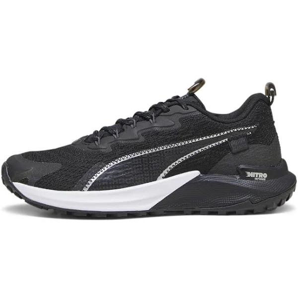Fast-Trac Nitro 2 Women's Running Shoes in Black/Silver, Size 8 by Puma