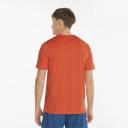 Favourite Heather Short Sleeve Men's Running T-Shirt in Cherry Tomato Heather, Size 2XL, Polyester by Puma