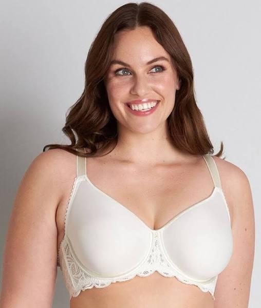 Fayreform Lace Perfect Contour Bra in Egret Cream 12 G