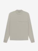 Fear of God ESSENTIALS Men's Long Sleeve T-Shirt in Seal, Size Medium | END. Clothing