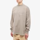 Fear of God ESSENTIALS Men's Long Sleeve T-Shirt in Seal, Size Medium | END. Clothing