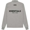 Fear of God Essentials Relaxed Mockneck Dark Oatmeal