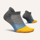 Feetures Elite Light Cushion No Show Tab Socks Purple Orchid / M