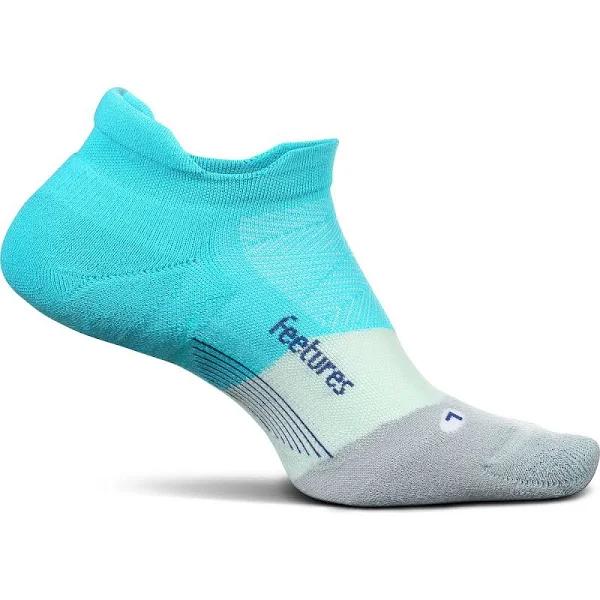 Feetures Elite Ultra Light Cushion No-Show Tab A.I. Aqua / Small