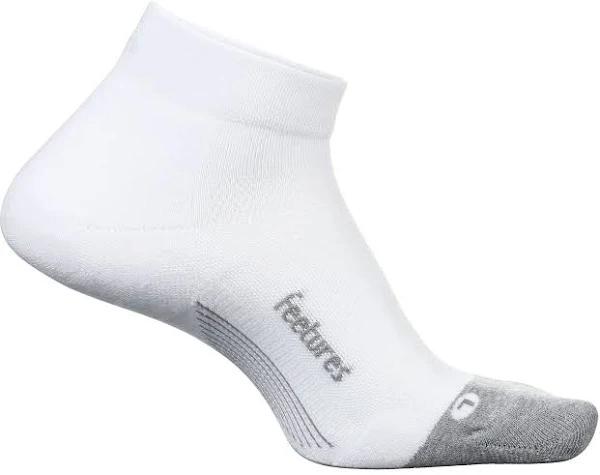 Feetures Golf Max Cushion Low Cut Socks White / Large