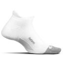 Feetures Merino 10 Ultra Light Cushion No-Show Tab Running Socks White / Medium