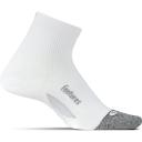 Feetures! Plantar Fasciitis Compression Sock No-Show White / M