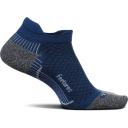 Feetures! Plantar Fasciitis Compression Sock No-Show White / M