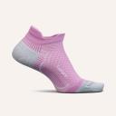 Feetures! Plantar Fasciitis Compression Sock No-Show White / M