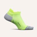 Feetures! Plantar Fasciitis Compression Sock No-Show White / M