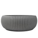 Felda Meteor Grey Fluted Concrete Basin