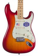 Fender American Deluxe Stratocaster Ash With Maple Fretboard Aged Cherry Burst