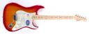 Fender American Deluxe Stratocaster Ash With Maple Fretboard Aged Cherry Burst