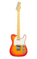 Fender American Ultra Telecaster, Maple Fingerboard, Plasma Red Burst