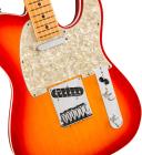 Fender American Ultra Telecaster, Maple Fingerboard, Plasma Red Burst