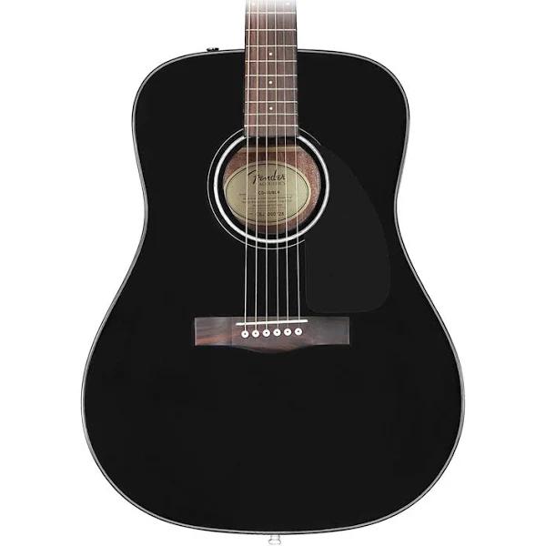 Fender CD60 Dreadnought Acoustic Guitar Black