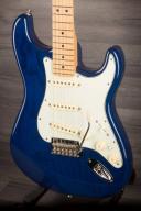 Fender Deluxe Stratocaster Maple / Sapphire Blue Transparent