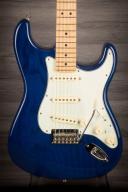 Fender Deluxe Stratocaster Maple / Sapphire Blue Transparent