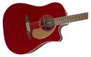 Fender Redondo Player Acoustic Guitar (Candy Apple Red)