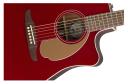 Fender Redondo Player Acoustic Guitar (Candy Apple Red)