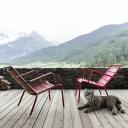 Fermob - Luxembourg Low Armchair - Poppy