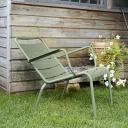 Fermob - Luxembourg Low Armchair - Poppy