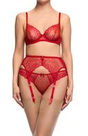 Fiamma Underwire | Dita Von Teese | Illusions Lingerie Rose Red / 16B
