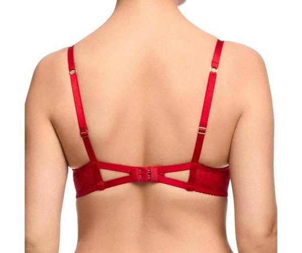 Fiamma Underwire | Dita Von Teese | Illusions Lingerie Rose Red / 16B