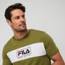 Fila Dilan Contrast Panel Jersey Tee