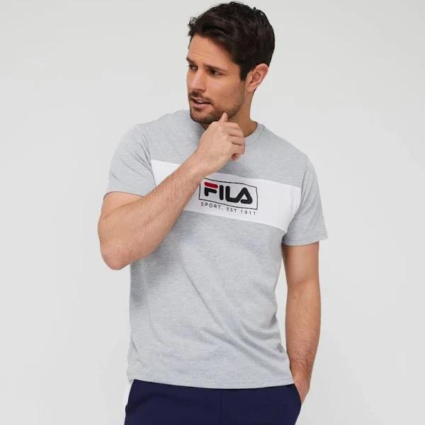 Fila Dilan Contrast Panel Jersey Tee