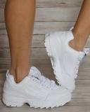 Fila Disruptor II Premium Sneaker | White | Size 6 | Shopbop