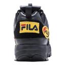 Fila Men&s Disruptor-II-Patches Black/Black/Black Sneakers Shoes