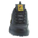 Fila Men&s Disruptor-II-Patches Black/Black/Black Sneakers Shoes