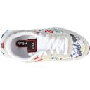 Fila Reno Scribbles White/Black/Multi Textile Sneakers