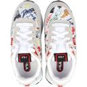 Fila Reno Scribbles White/Black/Multi Textile Sneakers