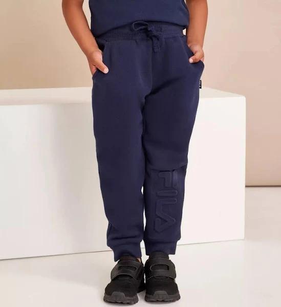 Fila Wyatt Trackpants | Blue | Size 3 | Fleece