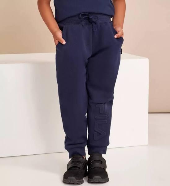 Fila Wyatt Trackpants | Blue | Size 4 | Fleece